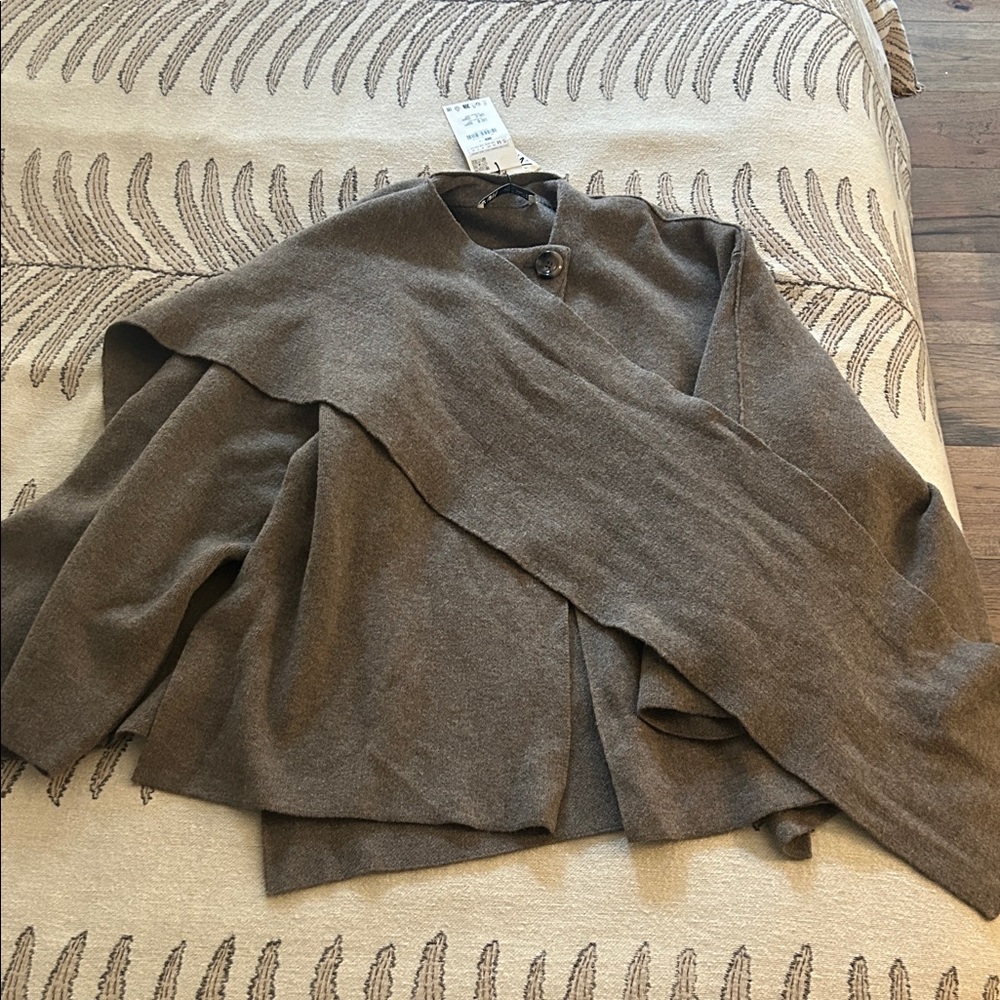 Zara Taupe Knit Sweater